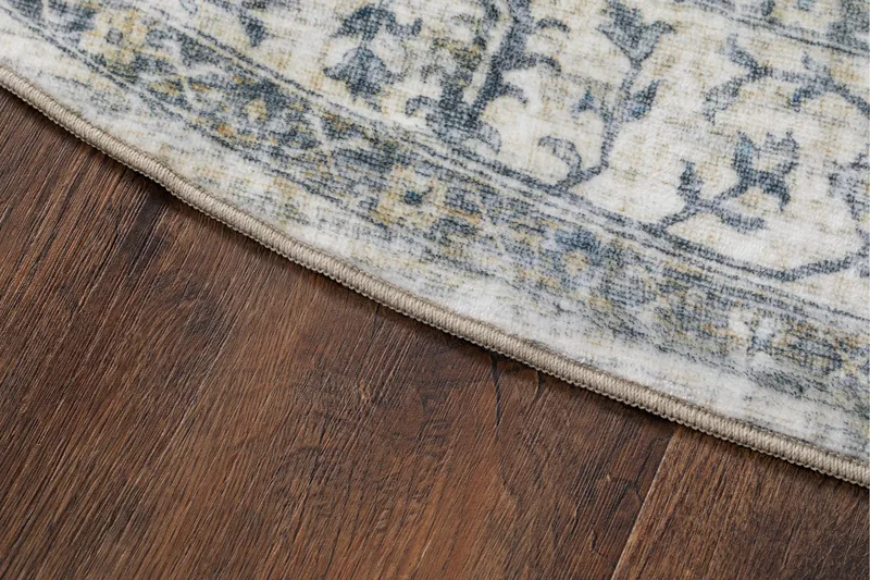 Tarfaya Frizematte Rundt 200 cm - Natur - Tekstiler & tepper - Teppe & matte - Moderne matte - Friezematte