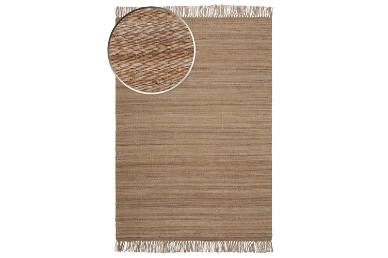 Calcutta Juteteppe 160x230 cm - Natur - Tekstiler & tepper - Teppe & matte - Moderne matte - Sisaltepper