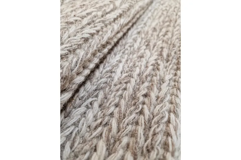 Dalarö Ullteppe 75x230 cm Rektangulær - Beige - Tekstiler & tepper - Teppe & matte - Moderne matte - Ullteppe