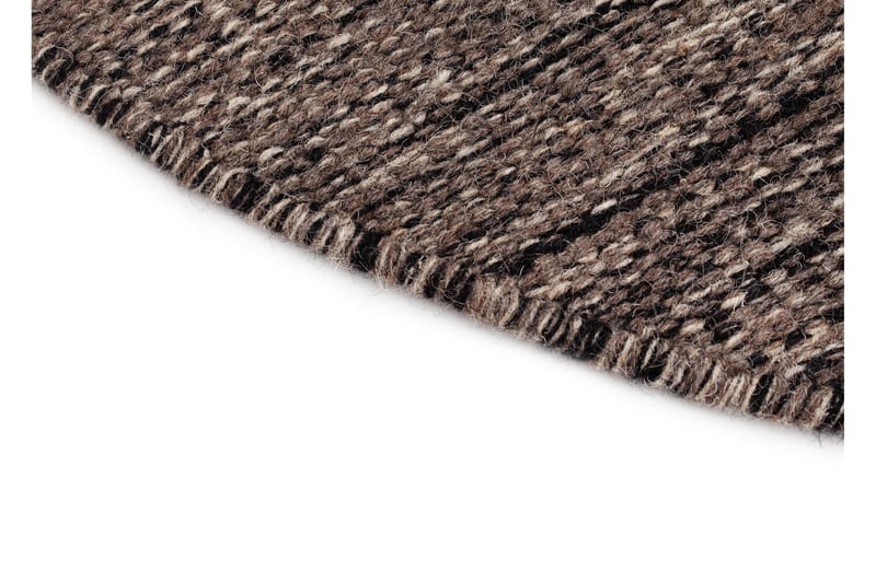 Birka Ullteppe Rund 300 cm - Antrasitt - Tekstiler & tepper - Teppe & matte - Moderne matte - Ullteppe