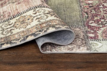 Tarfaya Fryseteppe 80x150 cm - Grønn - Tekstiler & tepper - Teppe & matte - Moderne matte - Friezematte