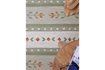 Fagersta Ullteppe 140x200 cm - Grønn - Tekstiler & tepper - Teppe & matte - Moderne matte - Ullteppe