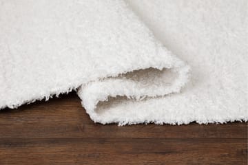 Falsterbo Bomullsteppe 160x230 cm - Hvit - Tekstiler & tepper - Teppe & matte - Moderne matte - Bomullsmatter