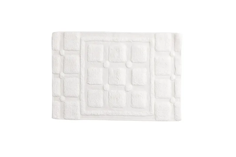 Putte Bomullsteppe 60x90 cm, Hvit