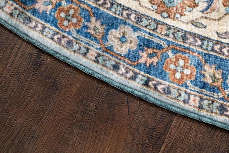 Tarfaya Frizematte Rund 240 cm - Flerfarget - Tekstiler & tepper - Teppe & matte - Moderne matte - Friezematte