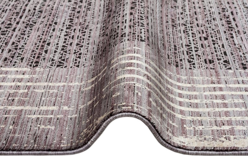 Mhl Løper 100x200 cm Rektangulær - Antrasitt/Gull - Tekstiler & tepper - Teppe & matte - Moderne matte - Gangmatter