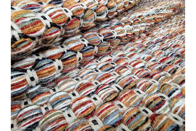 Torekov Ullteppe 75x150 cm - Flerfarget - Tekstiler & tepper - Teppe & matte - Moderne matte - Ullteppe