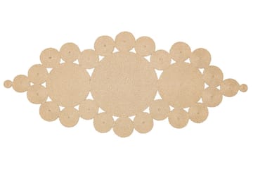 Ptn Løper 90x200 cm Rektangulær - Beige - Tekstiler & tepper - Teppe & matte - Moderne matte - Gangmatter