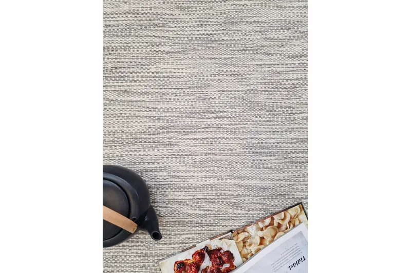 Birka Ullteppe Rund 300 cm - Sølv - Tekstiler & tepper - Teppe & matte - Moderne matte - Ullteppe