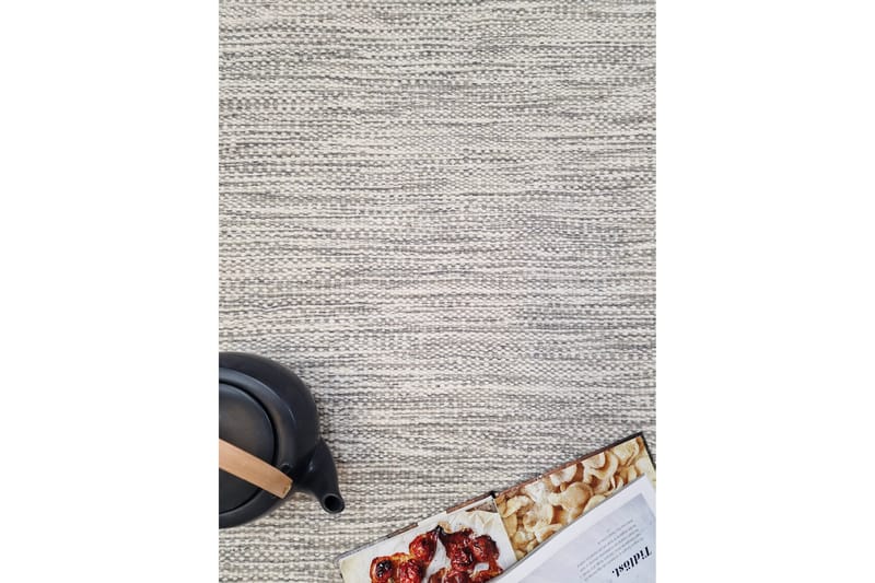 Birka Ullteppe Rund 240 cm - Sølv - Tekstiler & tepper - Teppe & matte - Moderne matte - Ullteppe