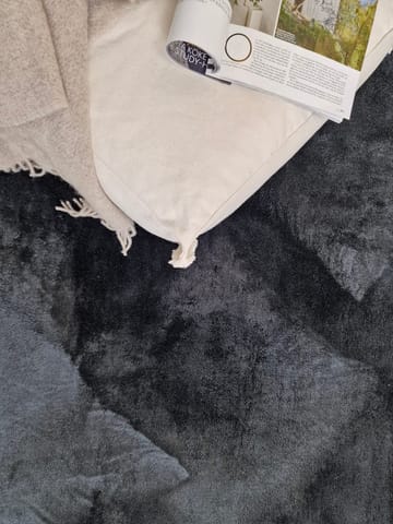 Cozy Ryeteppe 200x290 cm Rektangulær - Svart - Tekstiler & tepper - Teppe & matte - Moderne matte - Ryetepper