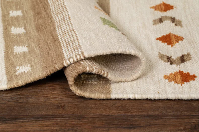 Fagersta Ullteppe 80x200 cm - Sand - Tekstiler & tepper - Teppe & matte - Moderne matte - Ullteppe