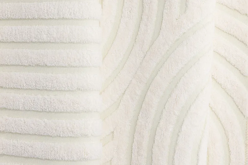 Nikita Ryeteppe 200x290 cm - Hvit - Tekstiler & tepper - Teppe & matte - Moderne matte - Ryetepper