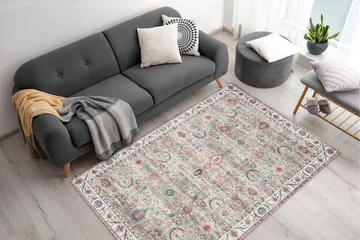 Tarfaya Frizematte 240x340 cm - Grønn - Tekstiler & tepper - Teppe & matte - Moderne matte - Friezematte