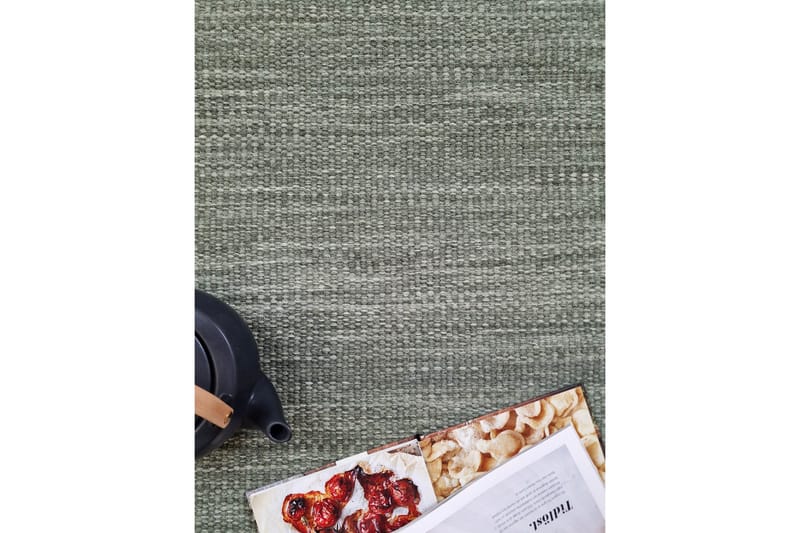 Birka Ullteppe Rund 300 cm - Grønn - Tekstiler & tepper - Teppe & matte - Moderne matte - Ullteppe