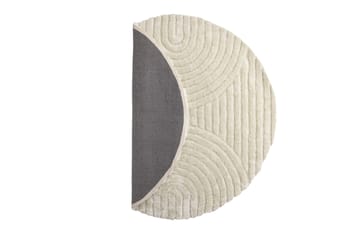 Niklas polyester - 200*200- -Rund-Hvit - Tekstiler & tepper - Teppe & matte - Moderne matte - Ryetepper