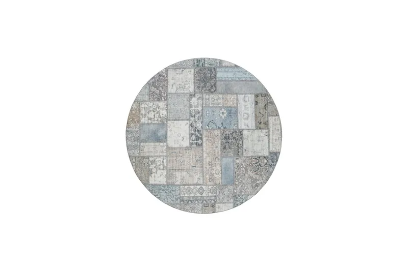 Tarfaya Frizematte Rund 240 cm, Natur