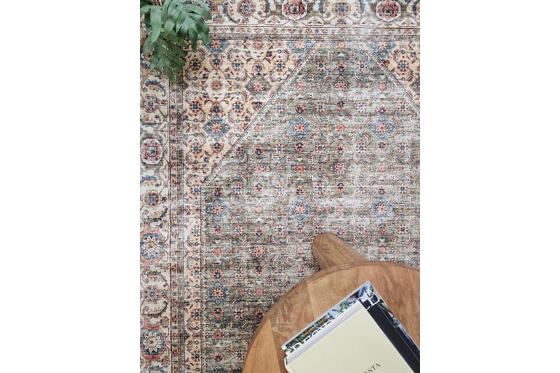 Tarfaya Frizematte 200x290 cm - Grønn - Tekstiler & tepper - Teppe & matte - Moderne matte - Friezematte