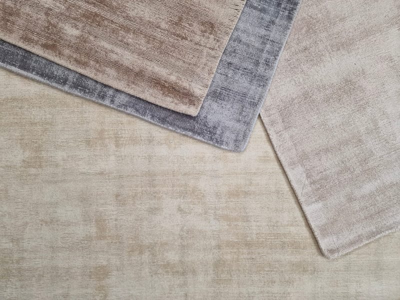 Tribeca Viskosmatte 160x230 cm Rektangulær - Grå - Tekstiler & tepper - Teppe & matte - Moderne matte - Viskosematter