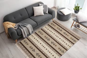 Fagersta Ullteppe 140x200 cm - Natur - Tekstiler & tepper - Teppe & matte - Moderne matte - Ullteppe