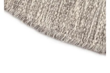 Birka Ullteppe Rund 240 cm - Sølv - Tekstiler & tepper - Teppe & matte - Moderne matte - Ullteppe