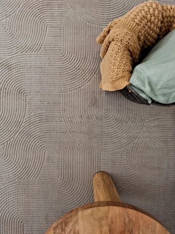 Castello Wiltonteppe 80x150 cm Rektangulær - Lin - Tekstiler & tepper - Teppe & matte - Moderne matte - Friezematte