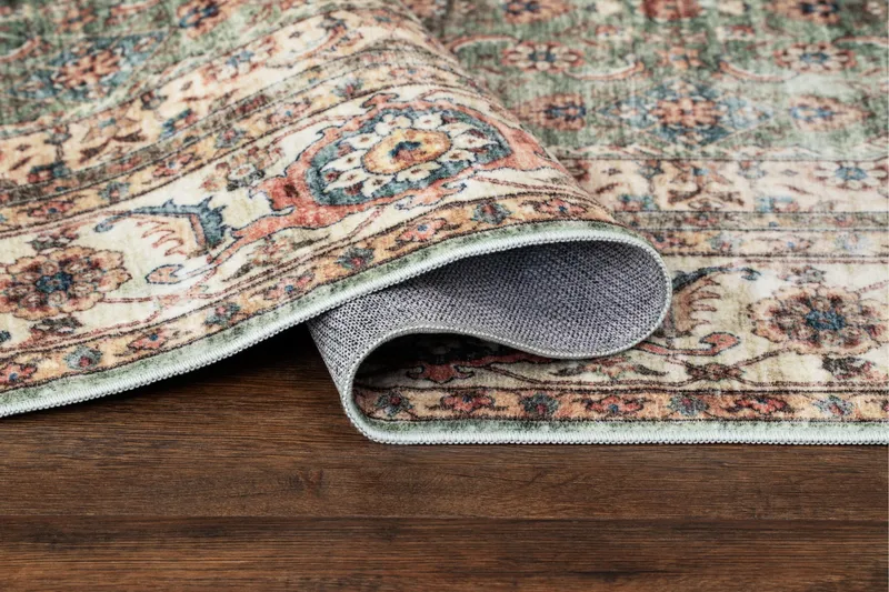 Tarfaya Frizematte 160x230 cm - Grønn - Tekstiler & tepper - Teppe & matte - Moderne matte - Friezematte