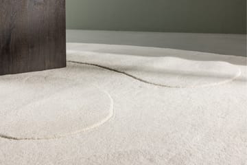 Enard Ullteppe 175x290 cm - Hvit - Tekstiler & tepper - Teppe & matte - Moderne matte - Ullteppe