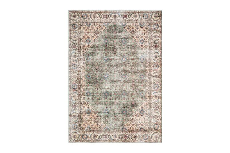 Tarfaya Frizematte 200x290 cm, Grønn