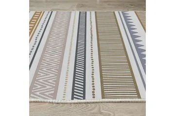 Idaburn Bomullsteppe 100x300 cm Rektangulær - Hvit - Tekstiler & tepper - Teppe & matte - Moderne matte - Bomullsmatter