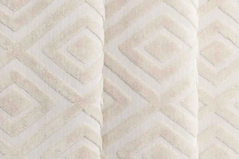 Pia Ryeteppe 200x290 cm - Hvit - Tekstiler & tepper - Teppe & matte - Moderne matte - Ryetepper