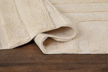 Marokko Bomullsteppe 200x300 cm - Krem - Tekstiler & tepper - Teppe & matte - Moderne matte - Bomullsmatter