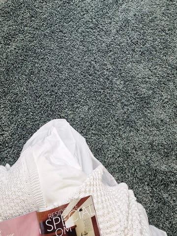 Lounge Ryeteppe 200x290 cm Rektangulær - Grønn - Tekstiler & tepper - Teppe & matte - Moderne matte - Ryetepper