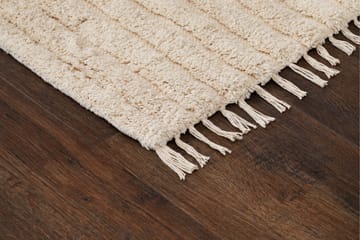 Marokko Bomullsteppe 160x230 cm - Krem - Tekstiler & tepper - Teppe & matte - Moderne matte - Bomullsmatter