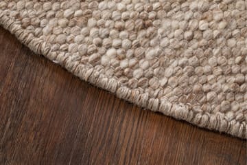 Skagen Ullteppe Rund 200 cm - Lin - Tekstiler & tepper - Teppe & matte - Moderne matte - Ullteppe