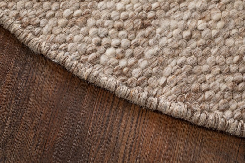 Skagen Ullteppe Rund 300 cm - Lin - Tekstiler & tepper - Teppe & matte - Moderne matte - Ullteppe