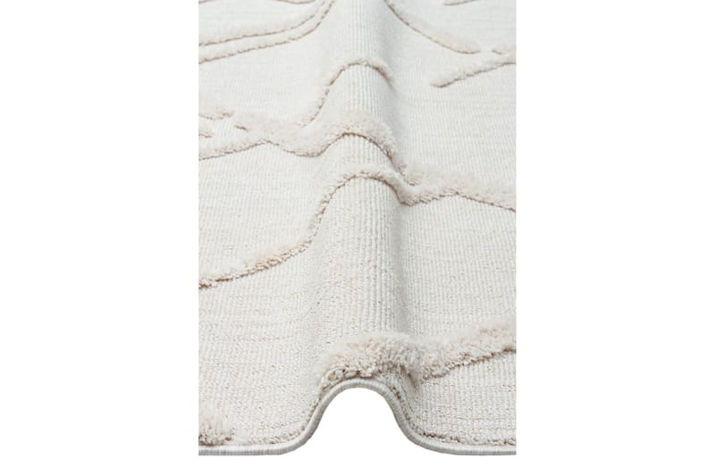 Tolina Wiltonteppe 160x230 cm Rektangulær - Hvit - Tekstiler & tepper - Teppe & matte - Moderne matte - Friezematte