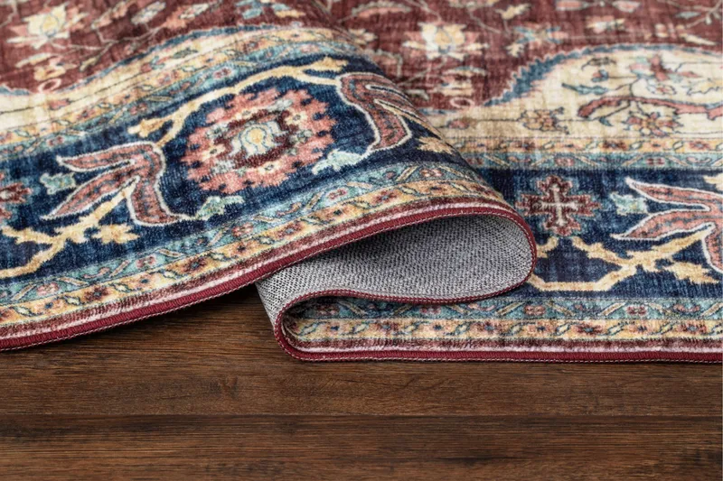 Tarfaya Fryseteppe 160x230 cm - Rød - Tekstiler & tepper - Teppe & matte - Moderne matte - Friezematte