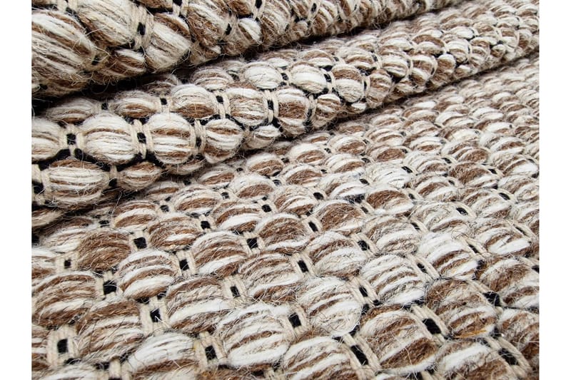 Torekov Ullteppe 140x200 cm - Nougat - Tekstiler & tepper - Teppe & matte - Moderne matte - Ullteppe