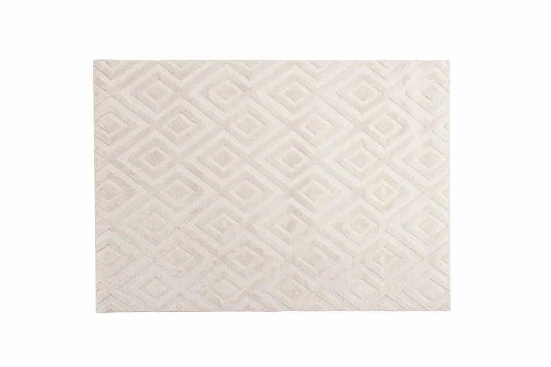 Pia Ryeteppe 200x290 cm, Hvit