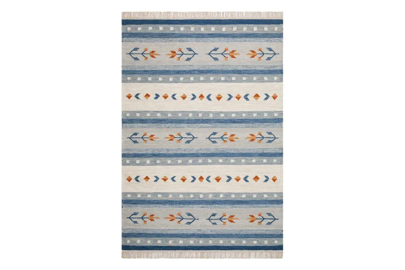 Fagersta Ullteppe 160x230 cm, Blå