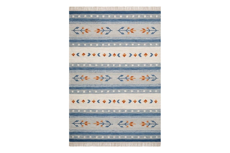 Fagersta Ullteppe 140x200 cm, Blå