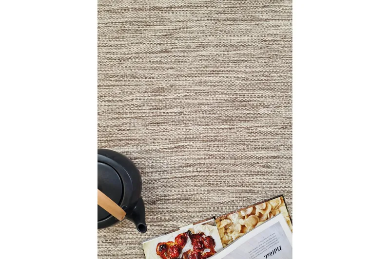 Birka Ullteppe Rund 240 cm - Lin - Tekstiler & tepper - Teppe & matte - Moderne matte - Ullteppe