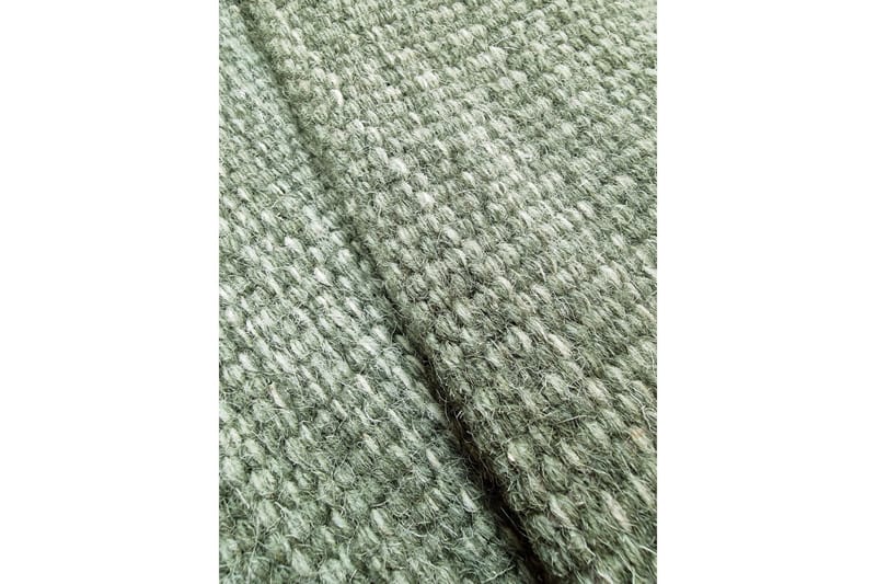 Birka Ullteppe Rund 300 cm - Grønn - Tekstiler & tepper - Teppe & matte - Moderne matte - Ullteppe