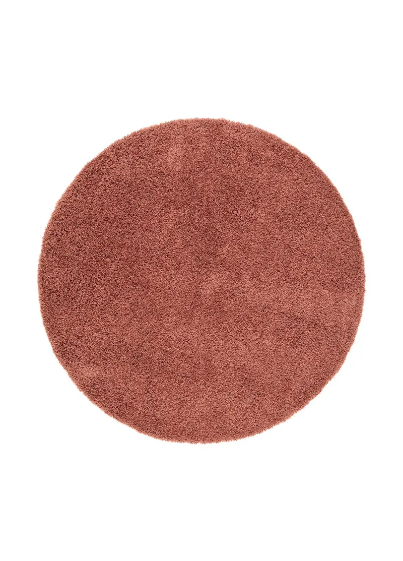 Lounge Ryeteppe Rundt 240 cm, Kobber