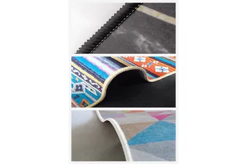 Maltina Bomullsteppe 100x200 cm Rektangulær - Grå - Tekstiler & tepper - Teppe & matte - Moderne matte - Bomullsmatter