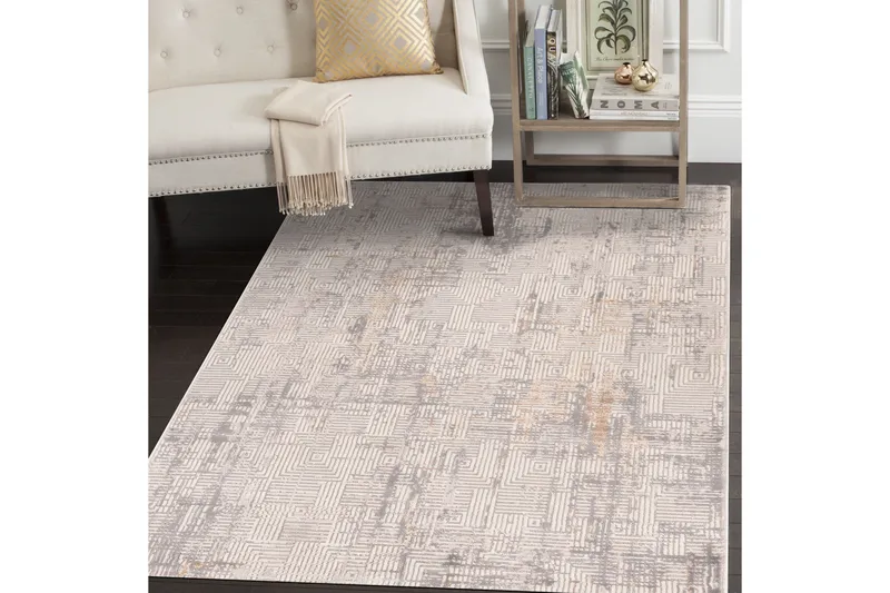 Marlyn Wiltonteppe 120x180 cm Rektangulær - Grå/Beige/Brun - Tekstiler & tepper - Teppe & matte - Moderne matte - Friezematte