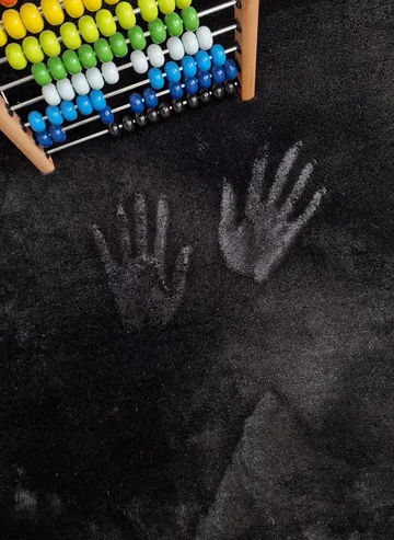 Cozy Ryeteppe 200x290 cm Rektangulær - Svart - Tekstiler & tepper - Teppe & matte - Moderne matte - Ryetepper