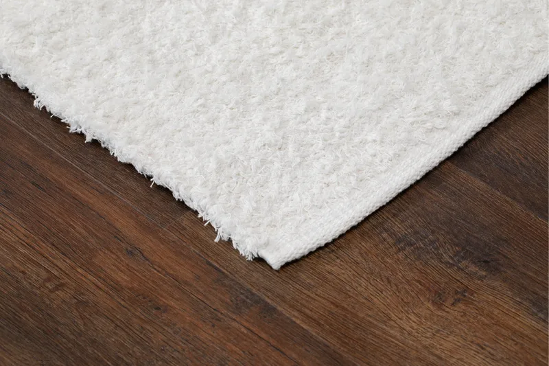 Falsterbo Bomullsmatte 75x230 cm - Hvit - Tekstiler & tepper - Teppe & matte - Moderne matte - Bomullsmatter