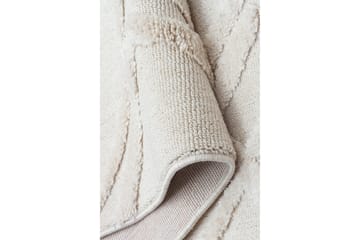 Tolina Wiltonteppe 160x230 cm Rektangulær - Hvit - Tekstiler & tepper - Teppe & matte - Moderne matte - Friezematte